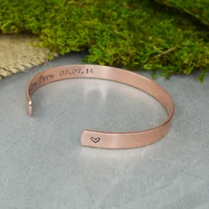 Love Bracelet with Custom Date