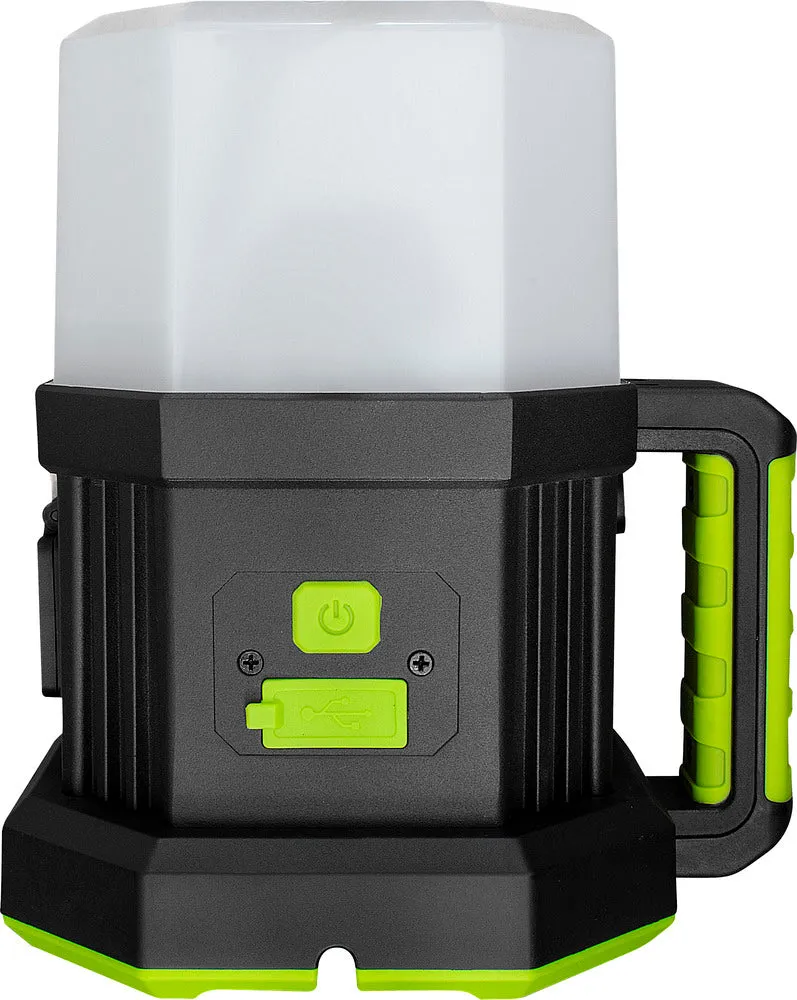 Luceco LWHOA70G65UK Herculous Open Area Worklight 7150lm 66W 6500K 1xUK Socket 3m Cable   UK Plug