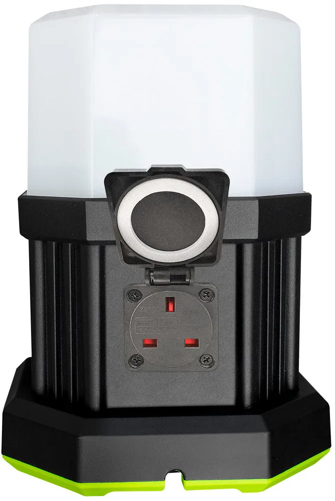 Luceco LWHOA70G65UK Herculous Open Area Worklight 7150lm 66W 6500K 1xUK Socket 3m Cable   UK Plug