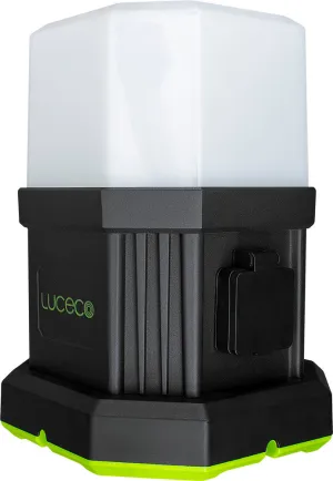 Luceco LWHOA70G65UK Herculous Open Area Worklight 7150lm 66W 6500K 1xUK Socket 3m Cable   UK Plug