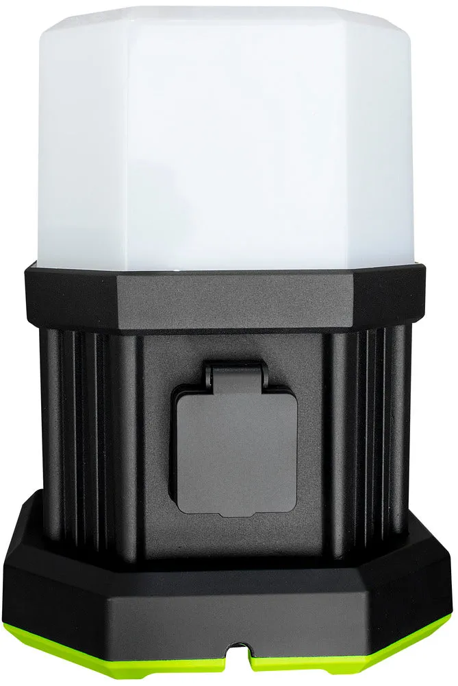 Luceco LWHOA70G65UK Herculous Open Area Worklight 7150lm 66W 6500K 1xUK Socket 3m Cable   UK Plug