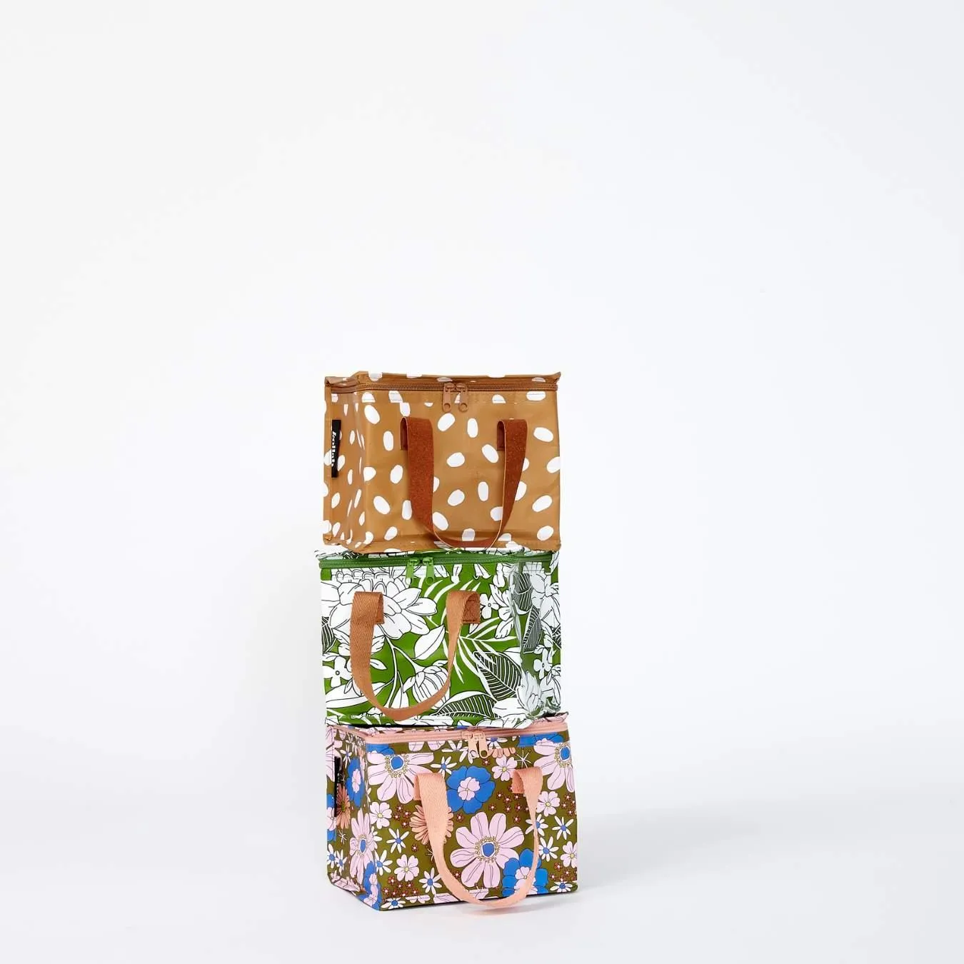 Lunch Box Blue Flowers
