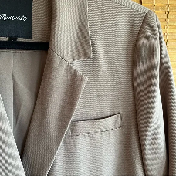 Madewell Tan Blazer