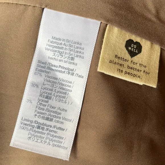 Madewell Tan Blazer
