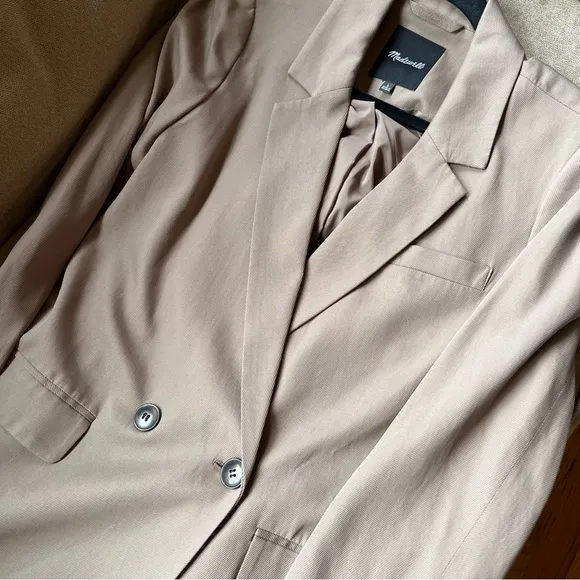 Madewell Tan Blazer
