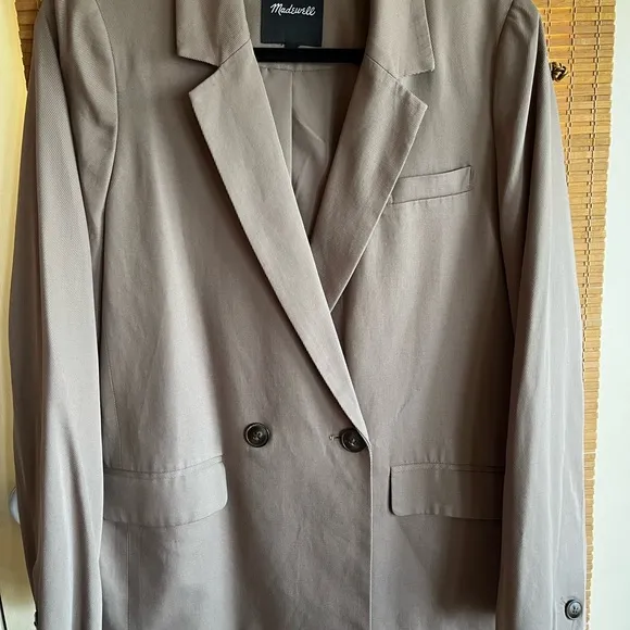 Madewell Tan Blazer