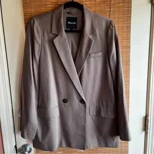 Madewell Tan Blazer