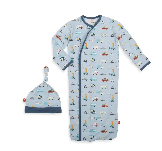 Magnetic Me Two Piece Giraffic Jam Gown and Hat