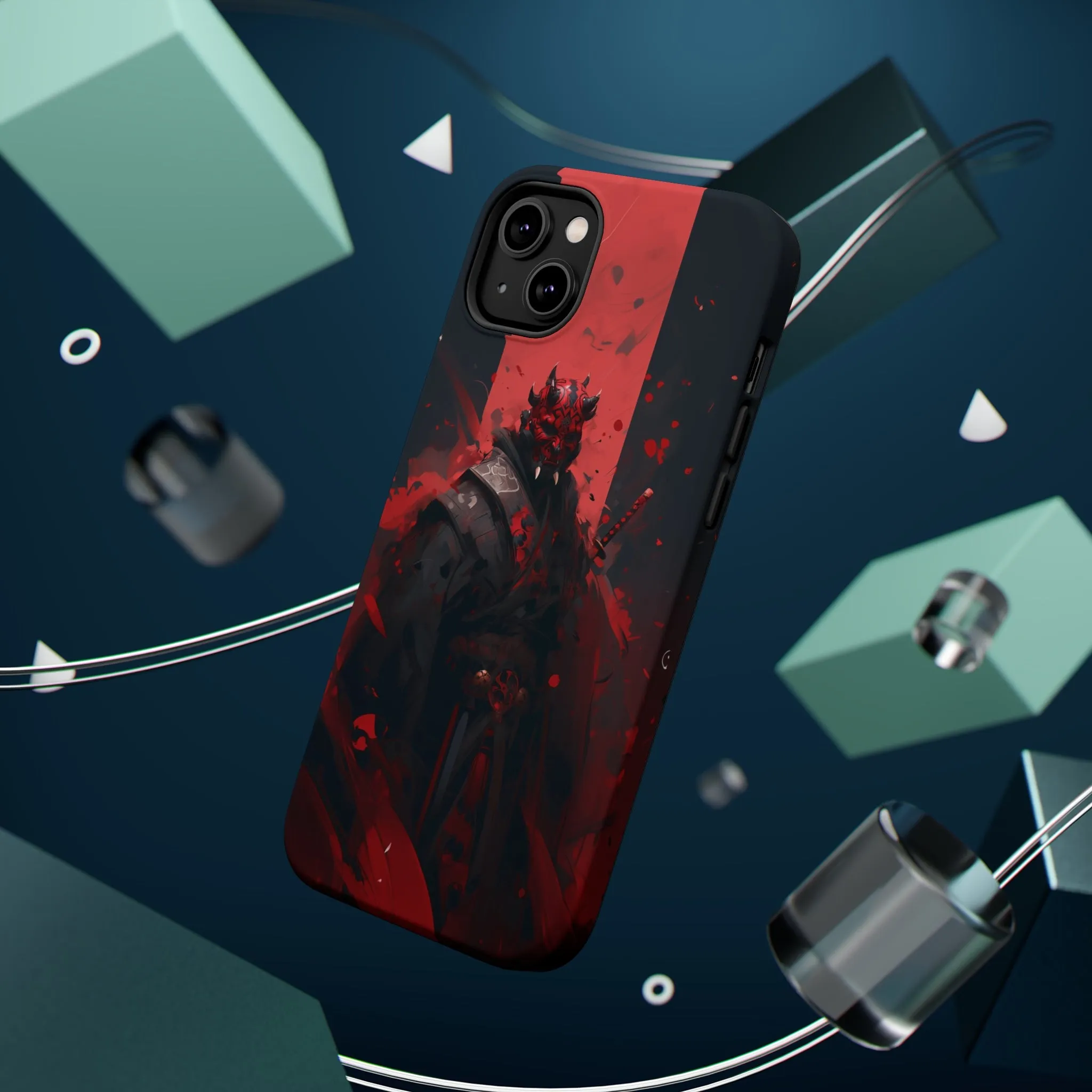 MagSafe Tough iPhone Case - Darth Maul Samurai High Detail