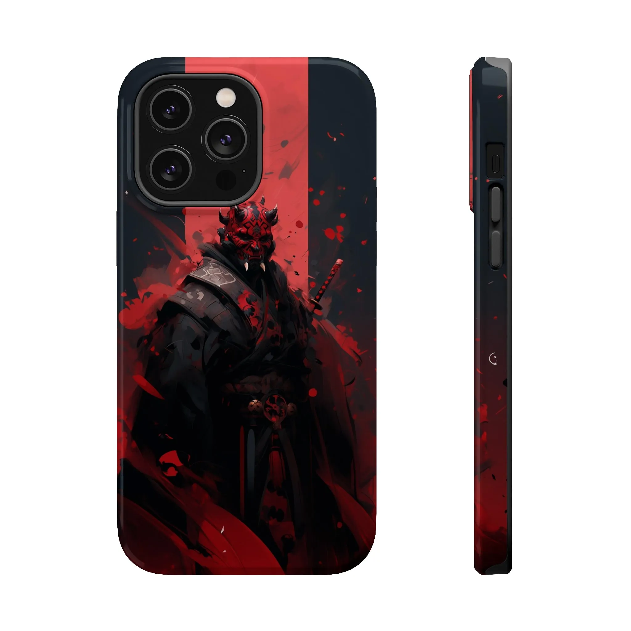 MagSafe Tough iPhone Case - Darth Maul Samurai High Detail