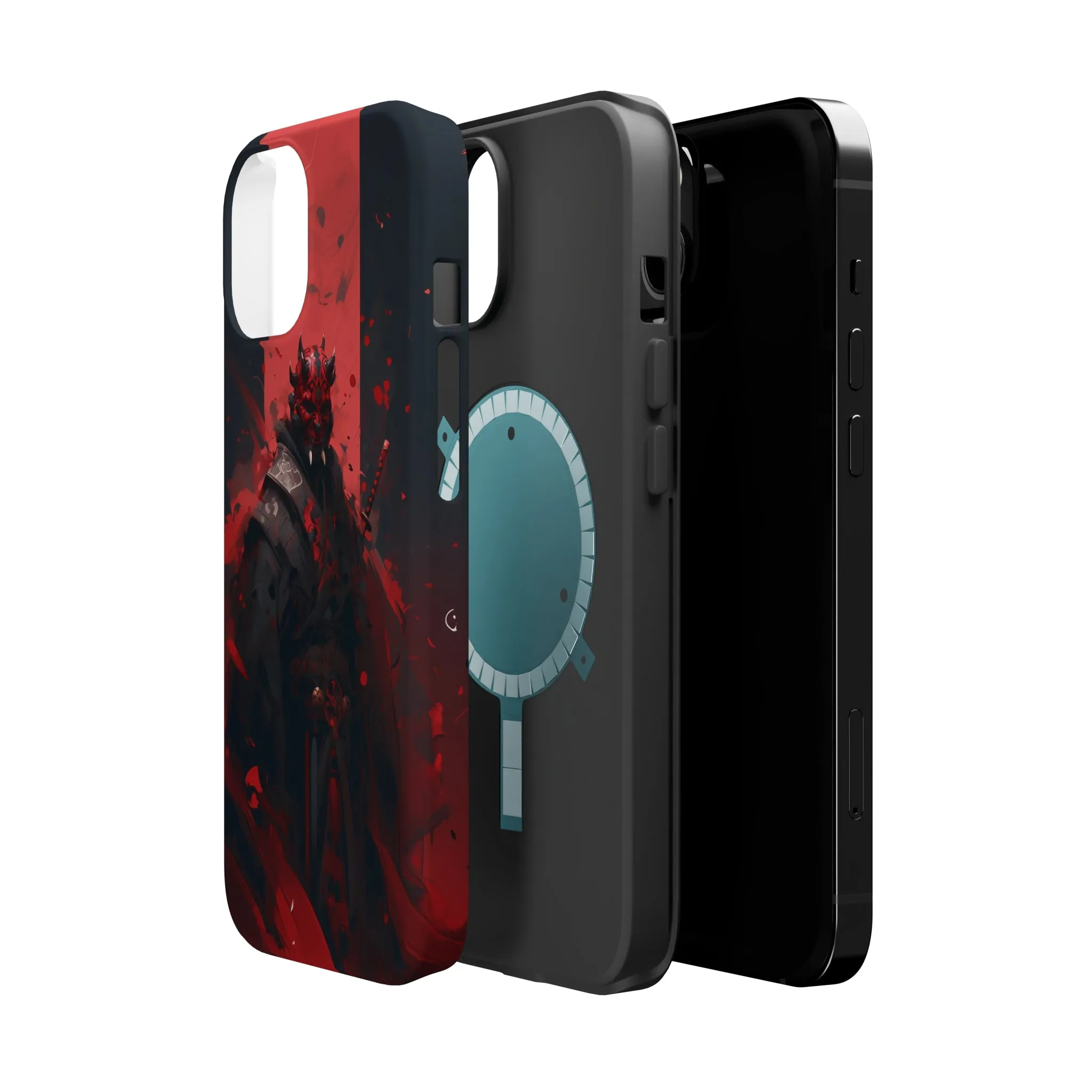 MagSafe Tough iPhone Case - Darth Maul Samurai High Detail