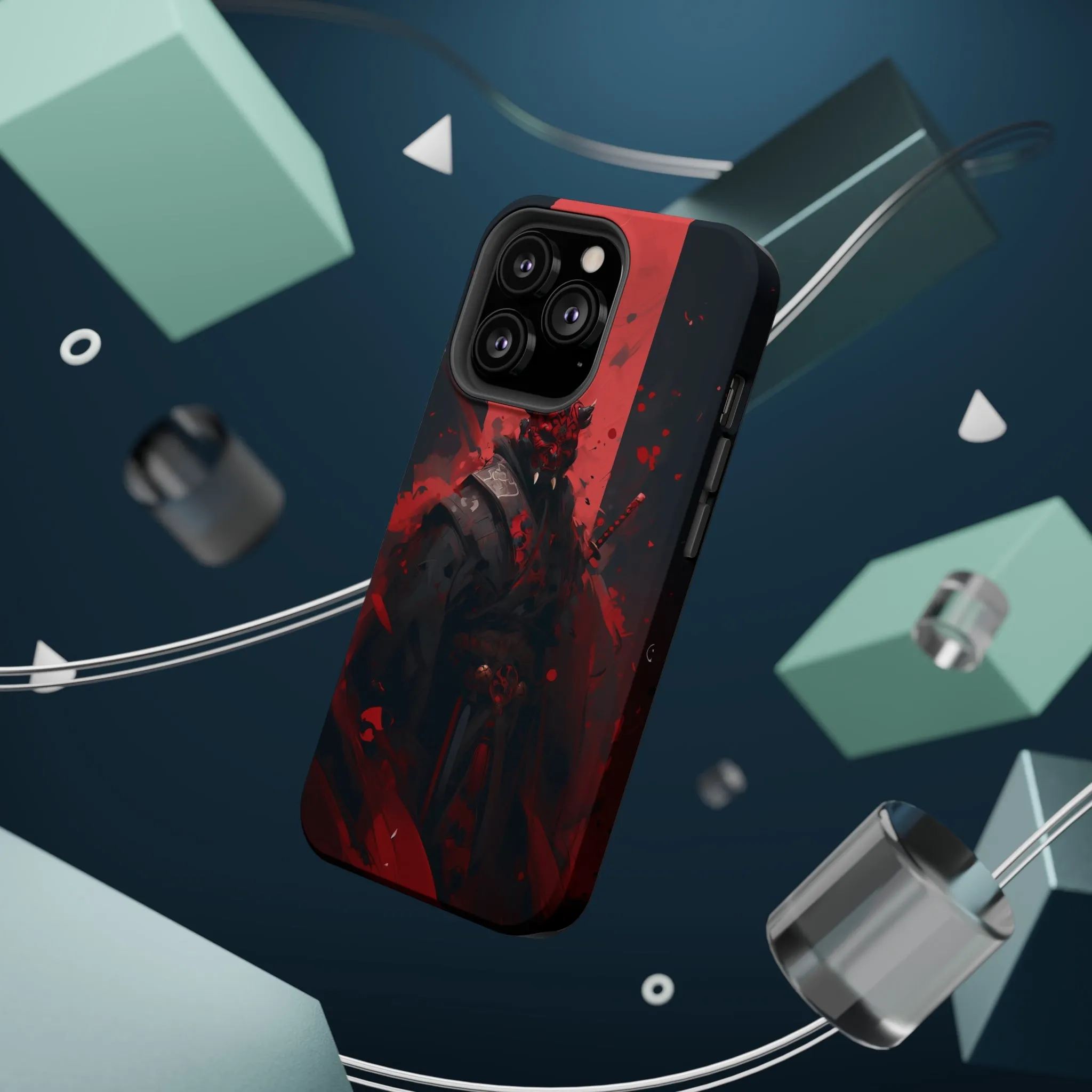 MagSafe Tough iPhone Case - Darth Maul Samurai High Detail