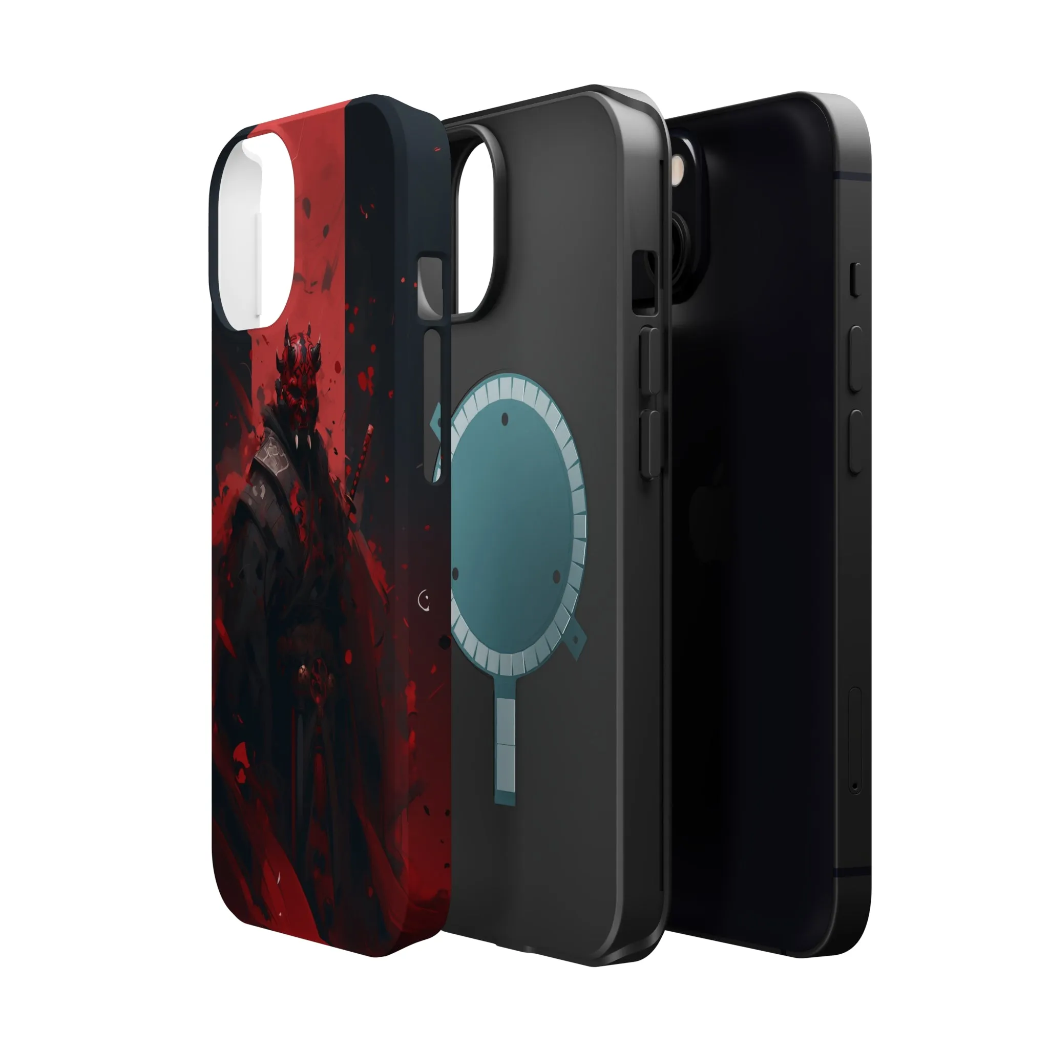 MagSafe Tough iPhone Case - Darth Maul Samurai High Detail