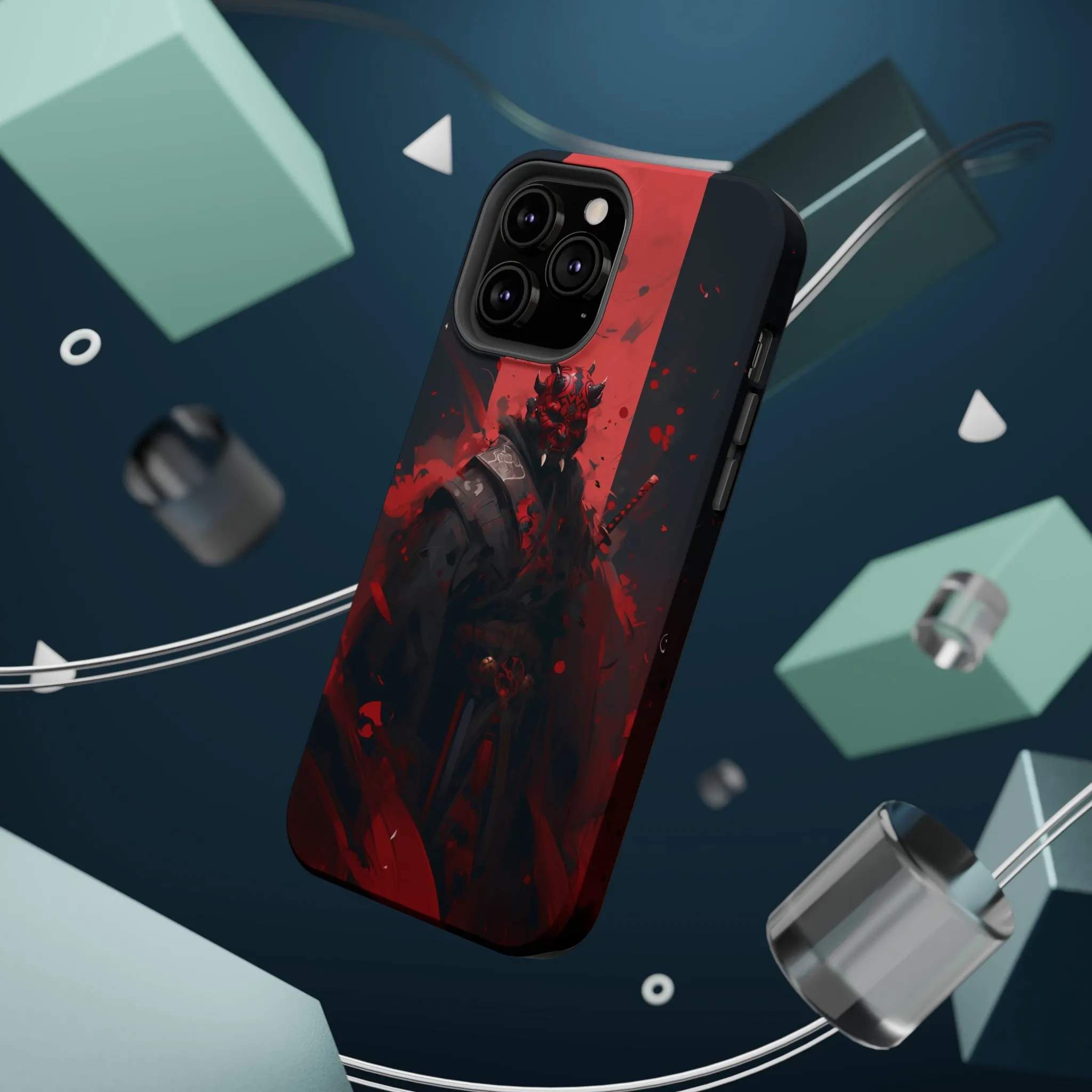 MagSafe Tough iPhone Case - Darth Maul Samurai High Detail