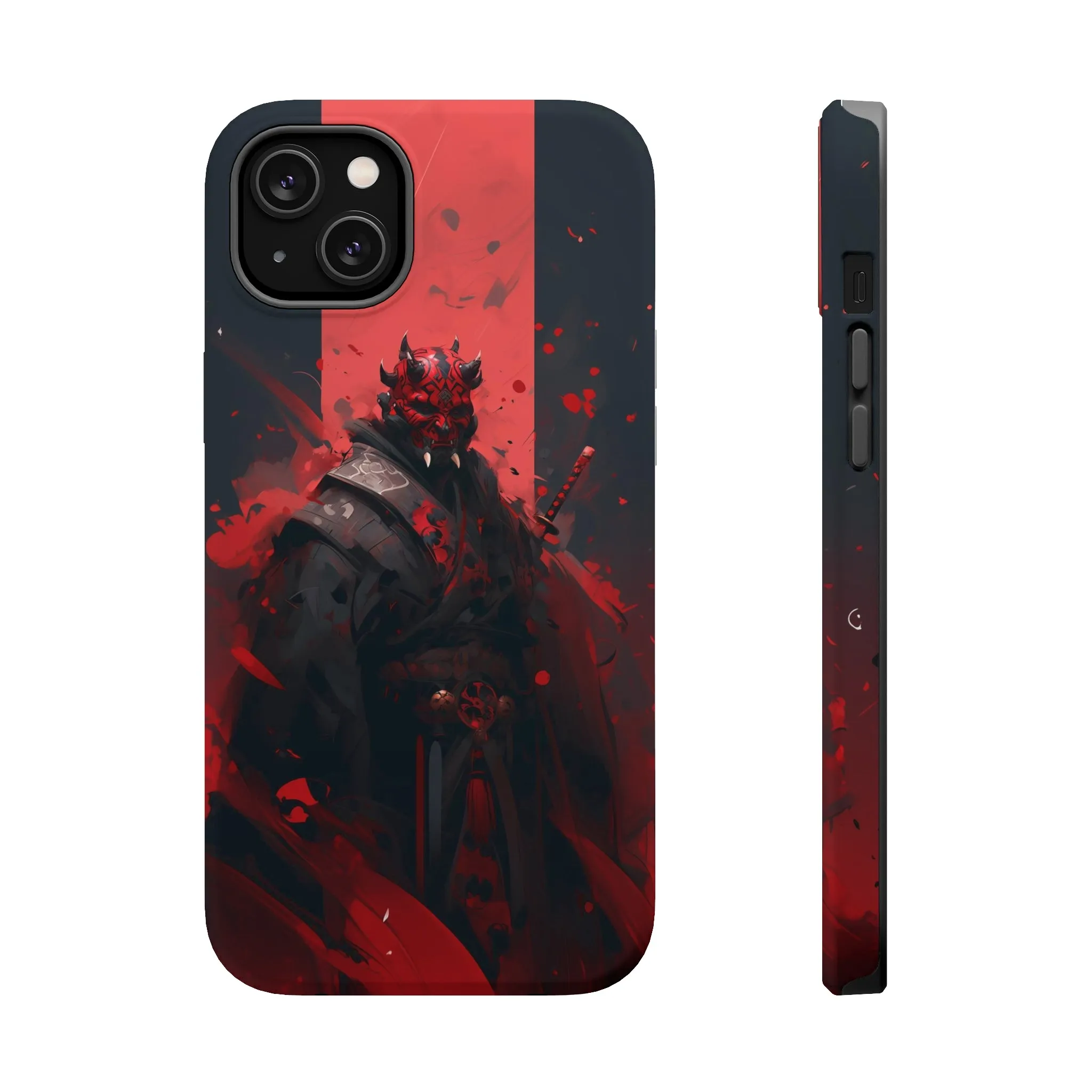 MagSafe Tough iPhone Case - Darth Maul Samurai High Detail