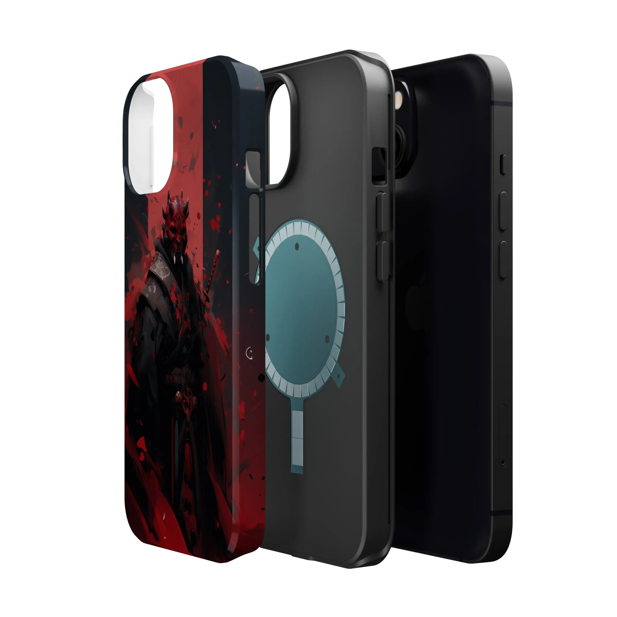 MagSafe Tough iPhone Case - Darth Maul Samurai High Detail