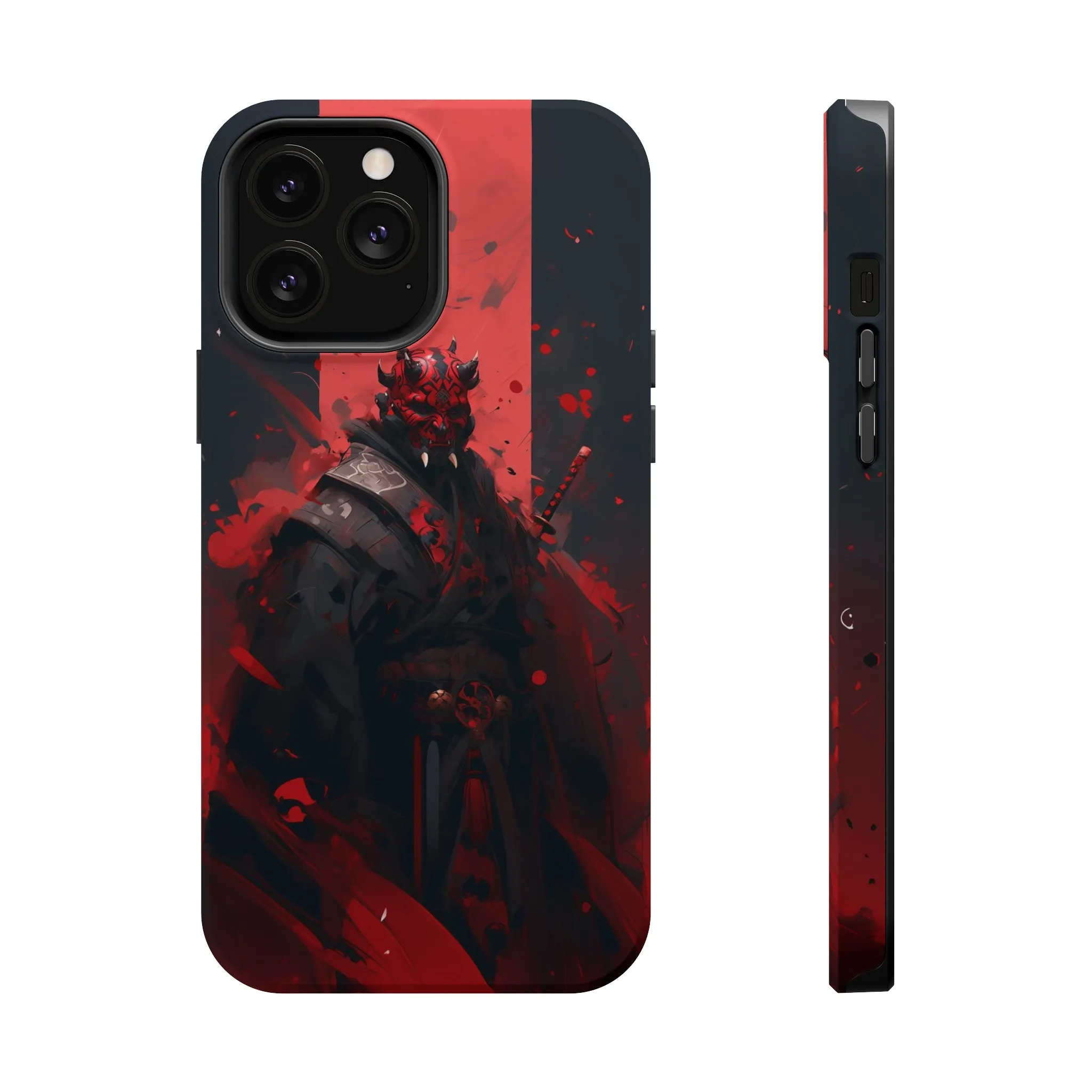 MagSafe Tough iPhone Case - Darth Maul Samurai High Detail