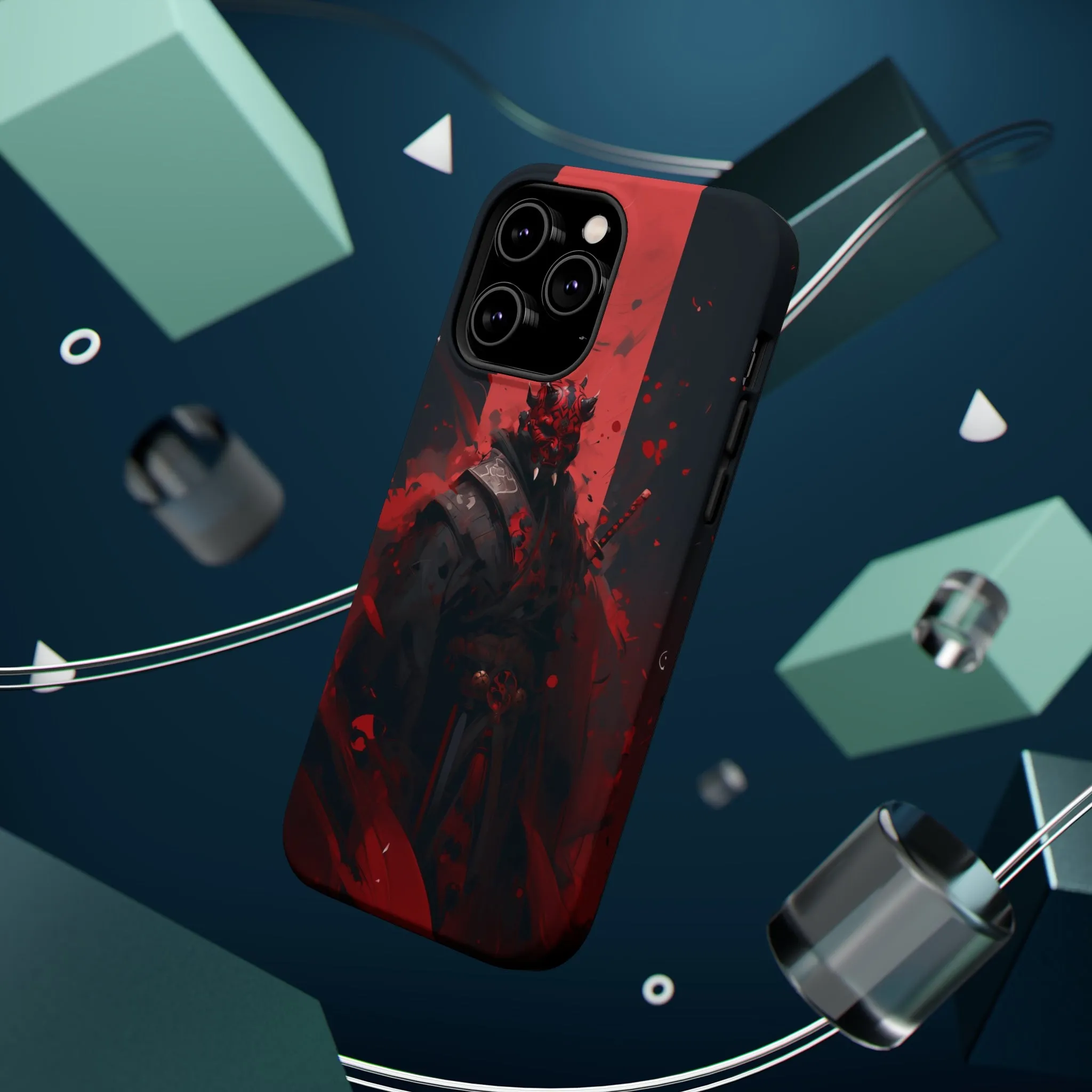MagSafe Tough iPhone Case - Darth Maul Samurai High Detail