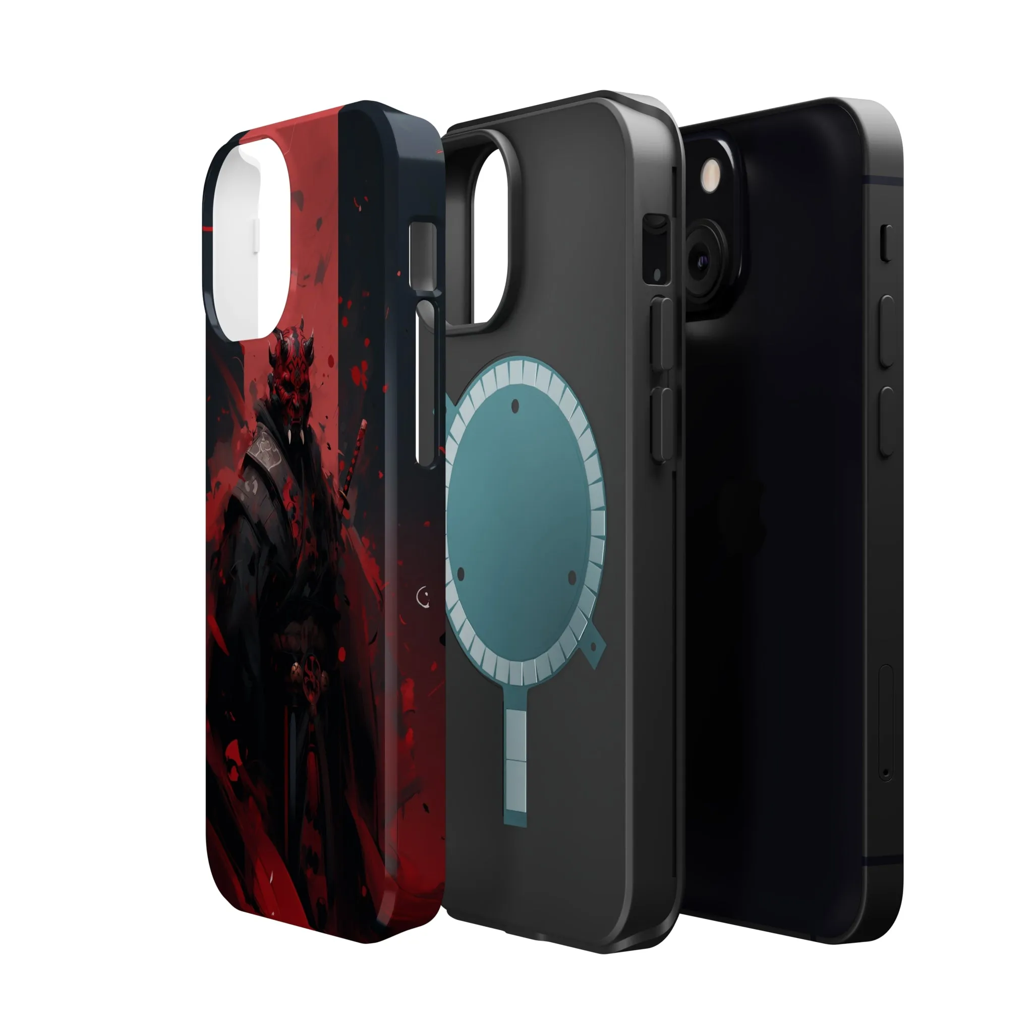 MagSafe Tough iPhone Case - Darth Maul Samurai High Detail