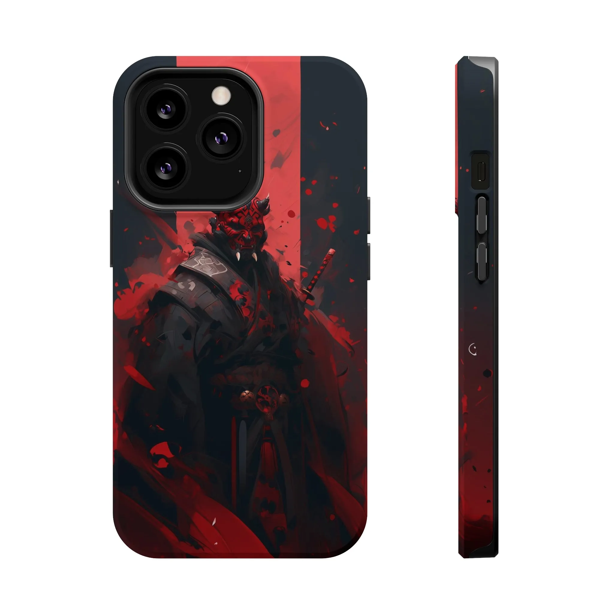 MagSafe Tough iPhone Case - Darth Maul Samurai High Detail