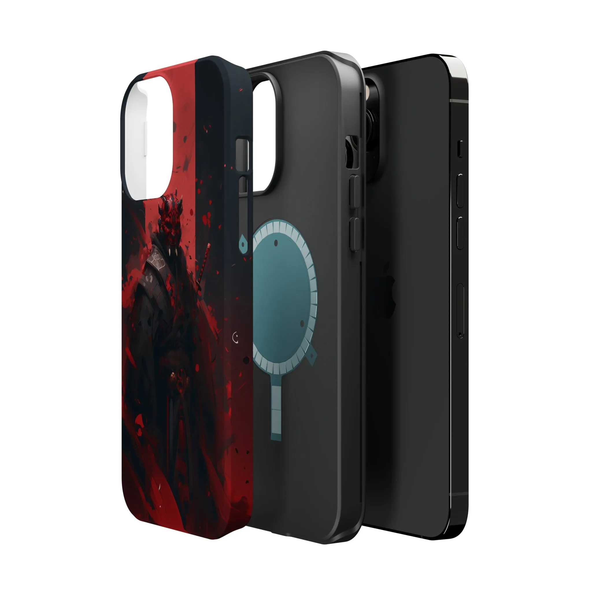 MagSafe Tough iPhone Case - Darth Maul Samurai High Detail