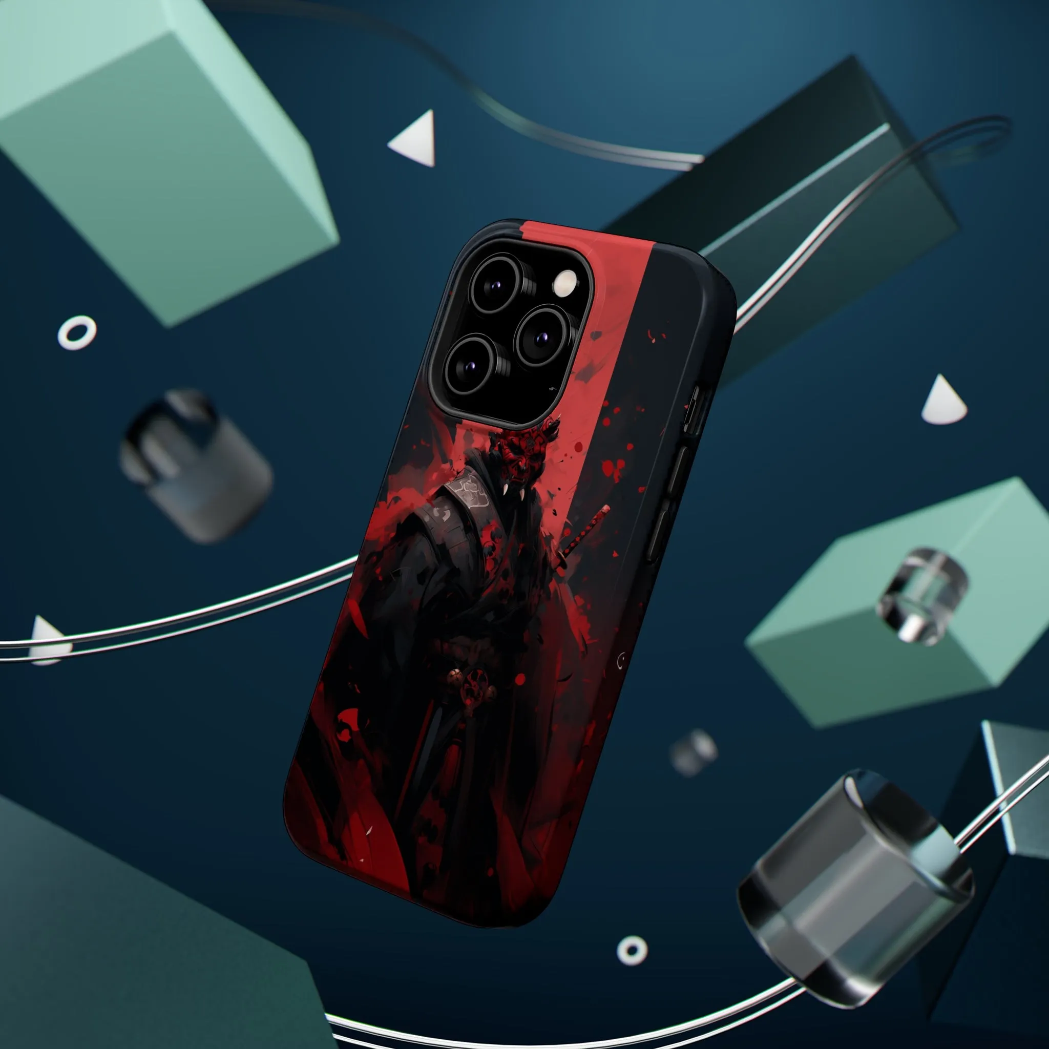 MagSafe Tough iPhone Case - Darth Maul Samurai High Detail