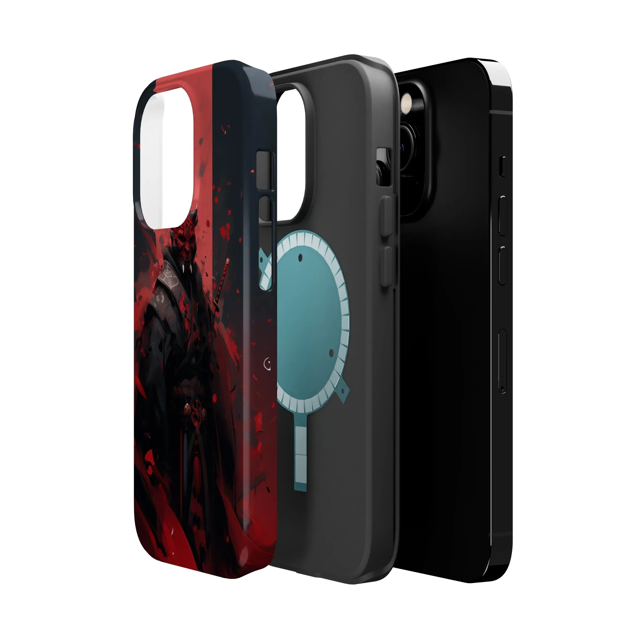 MagSafe Tough iPhone Case - Darth Maul Samurai High Detail
