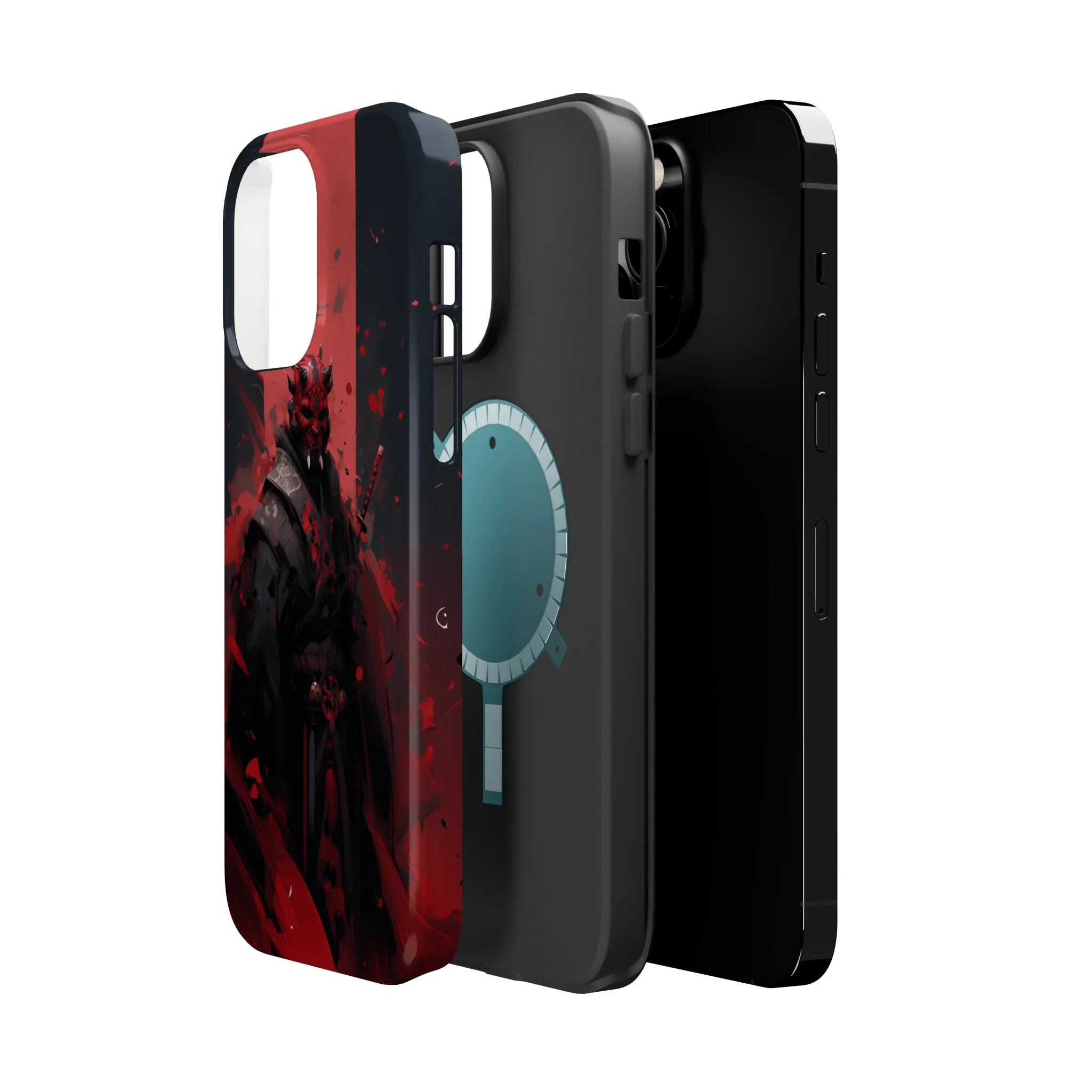 MagSafe Tough iPhone Case - Darth Maul Samurai High Detail