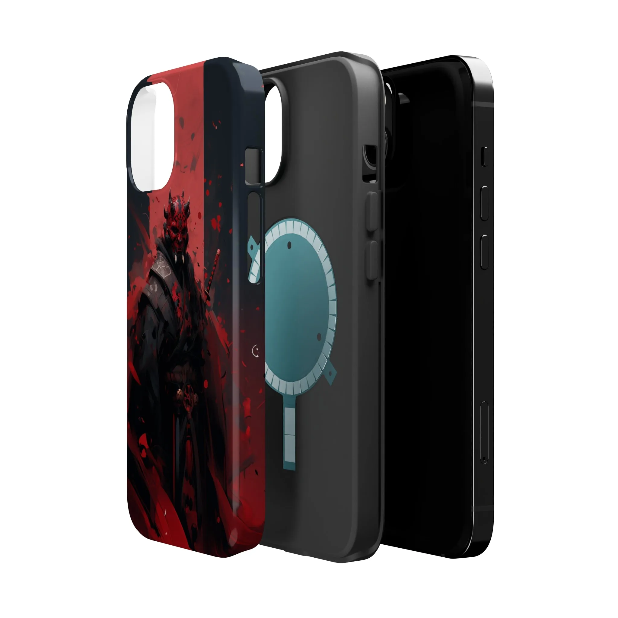MagSafe Tough iPhone Case - Darth Maul Samurai High Detail