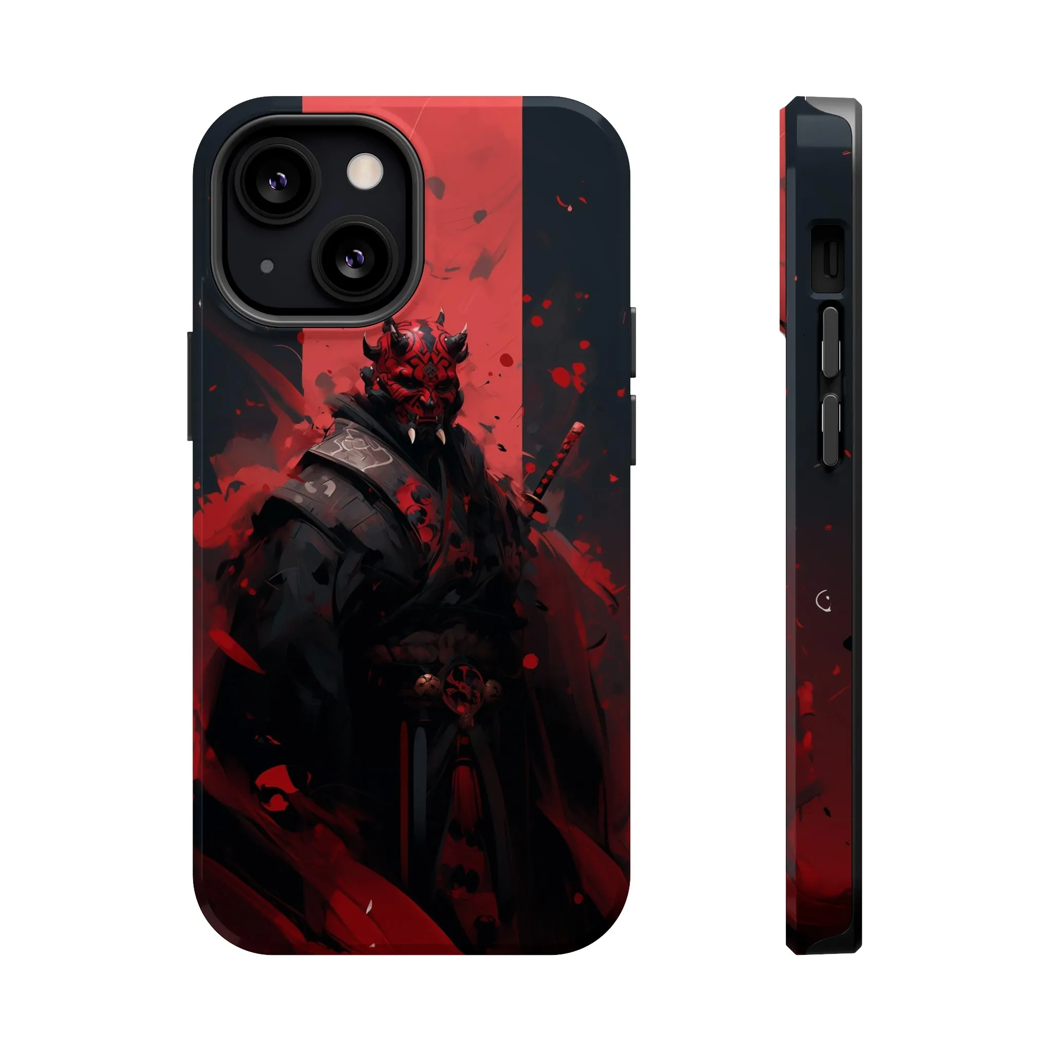 MagSafe Tough iPhone Case - Darth Maul Samurai High Detail