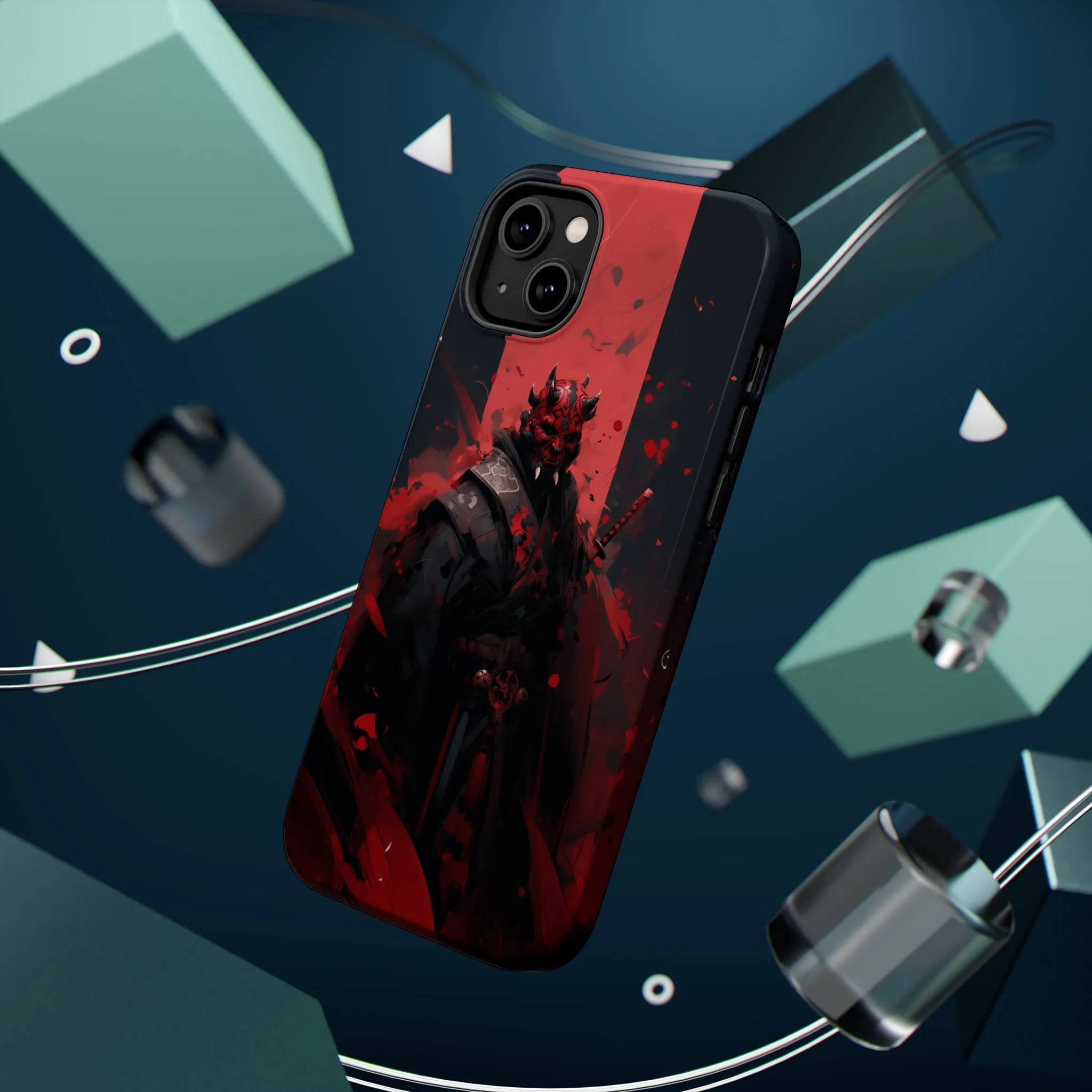 MagSafe Tough iPhone Case - Darth Maul Samurai High Detail