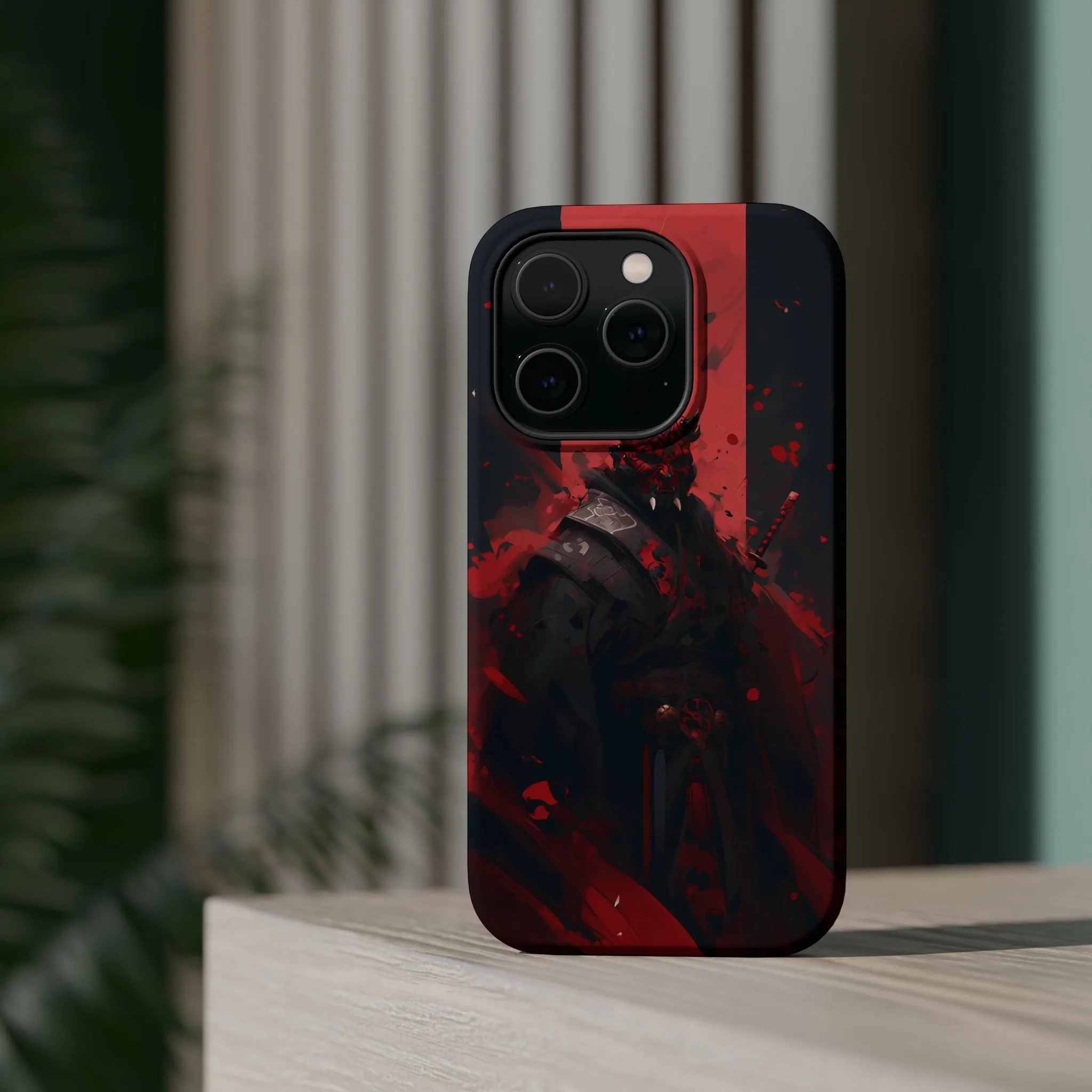 MagSafe Tough iPhone Case - Darth Maul Samurai High Detail