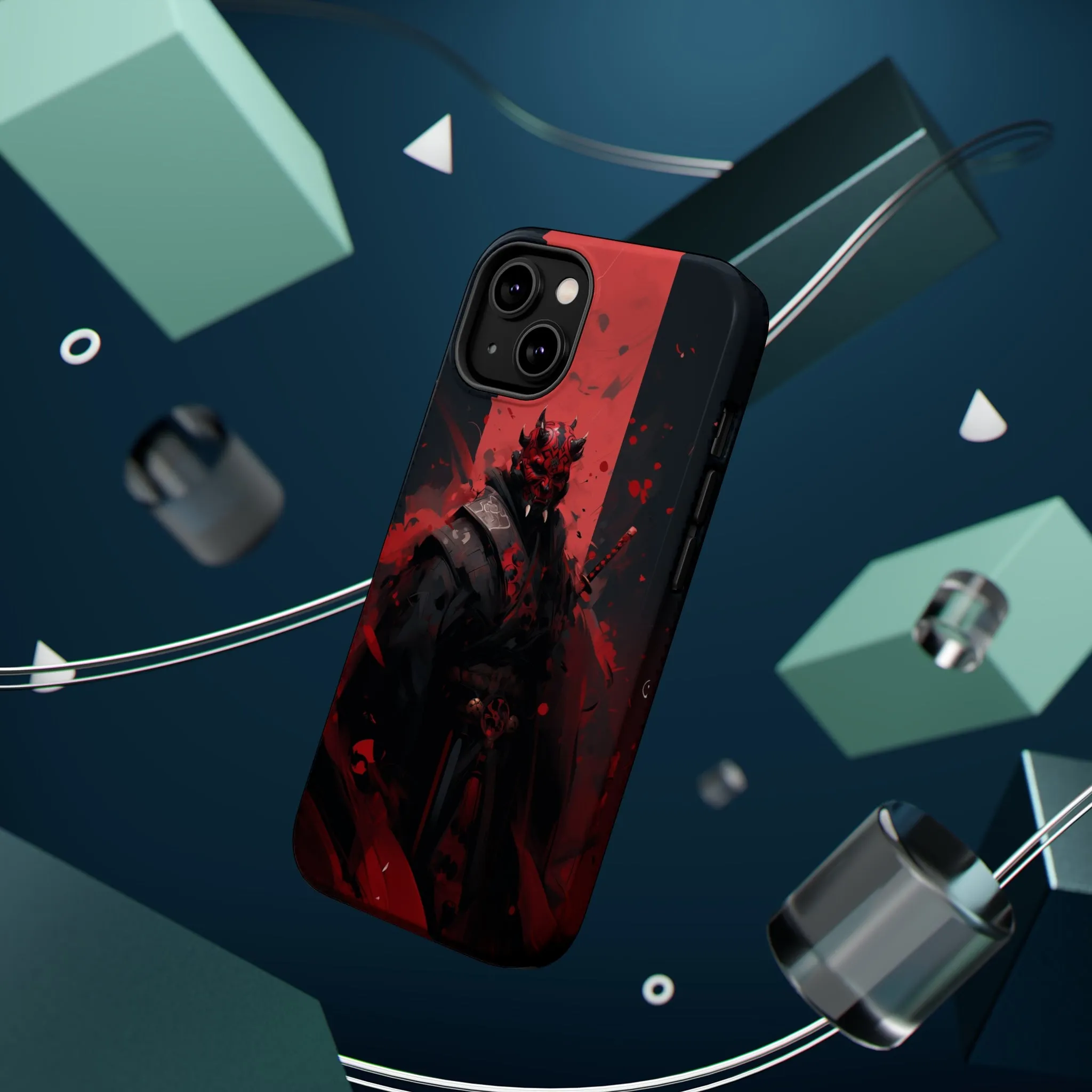 MagSafe Tough iPhone Case - Darth Maul Samurai High Detail
