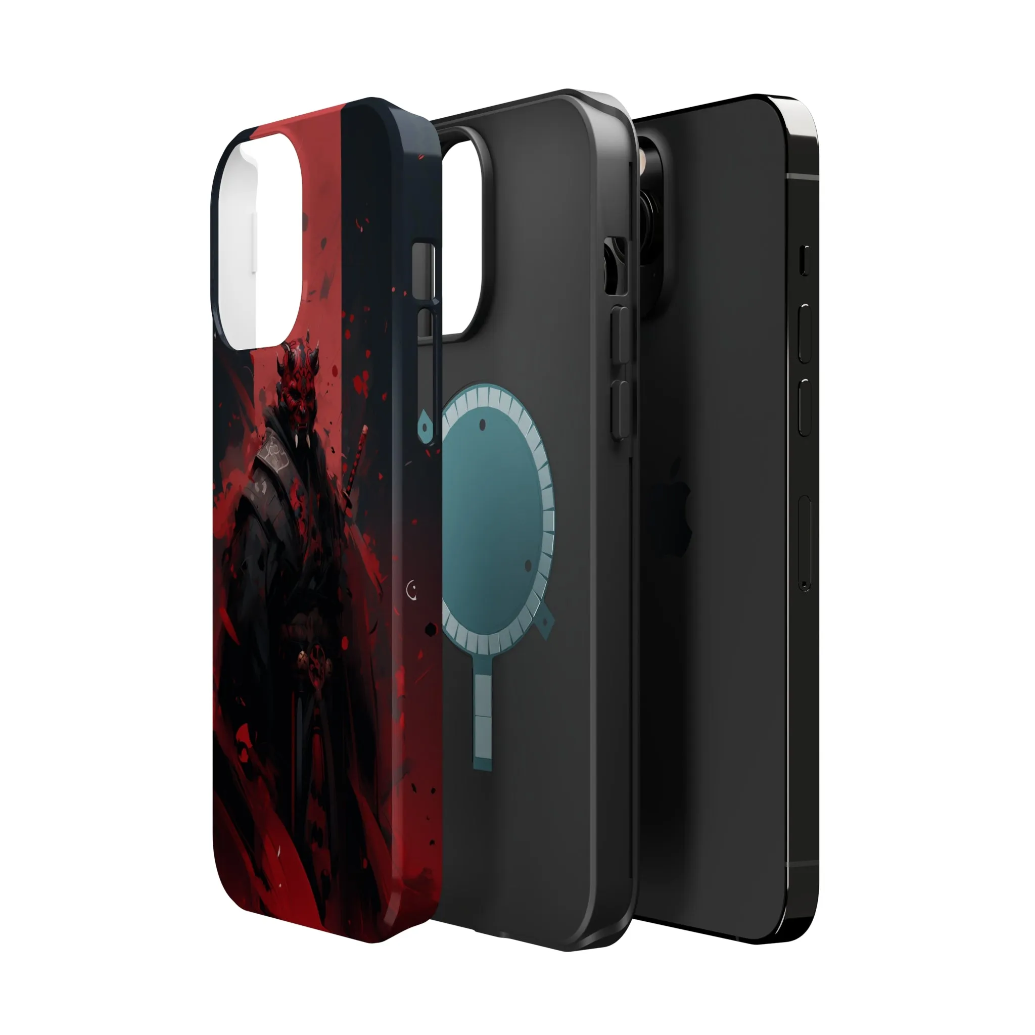 MagSafe Tough iPhone Case - Darth Maul Samurai High Detail