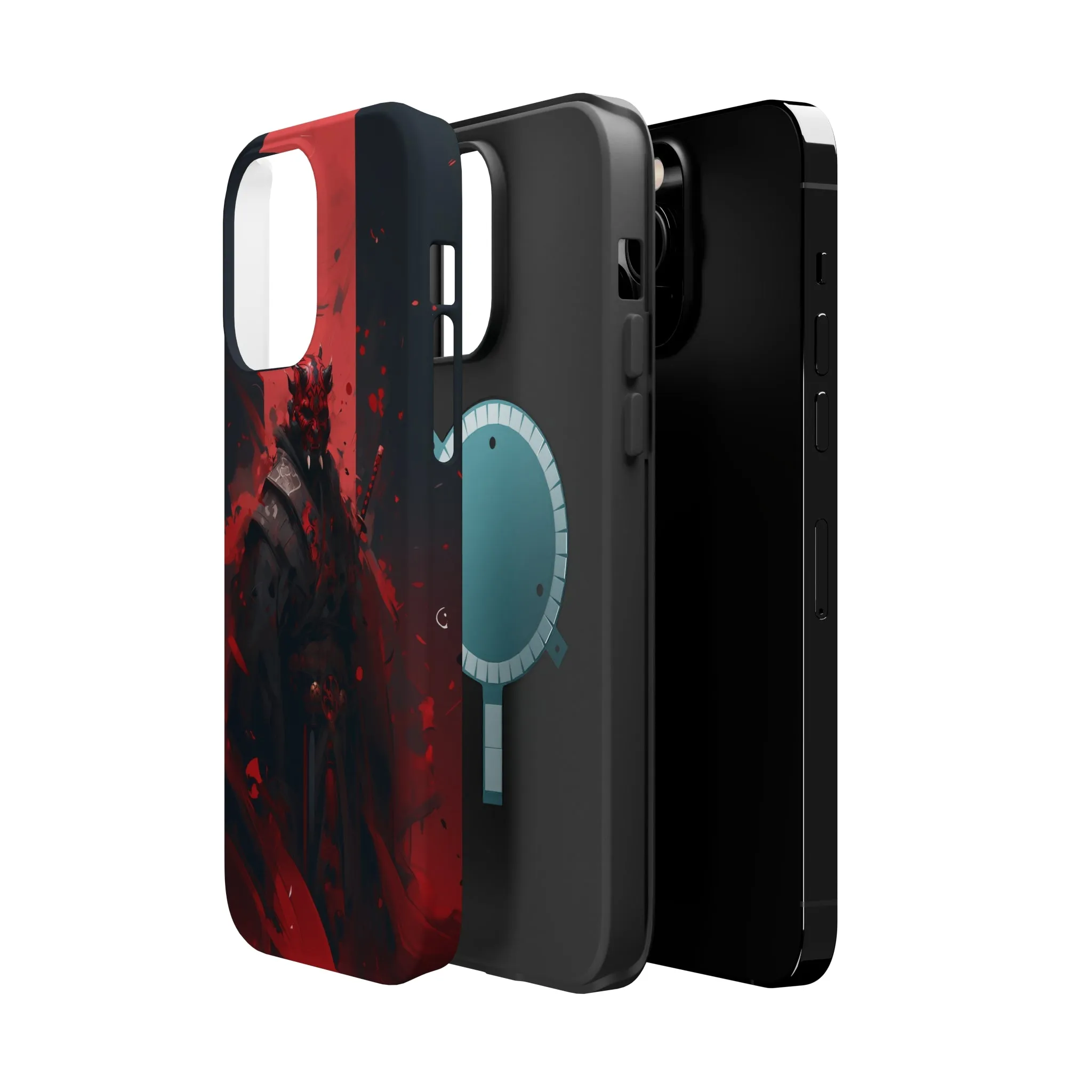 MagSafe Tough iPhone Case - Darth Maul Samurai High Detail