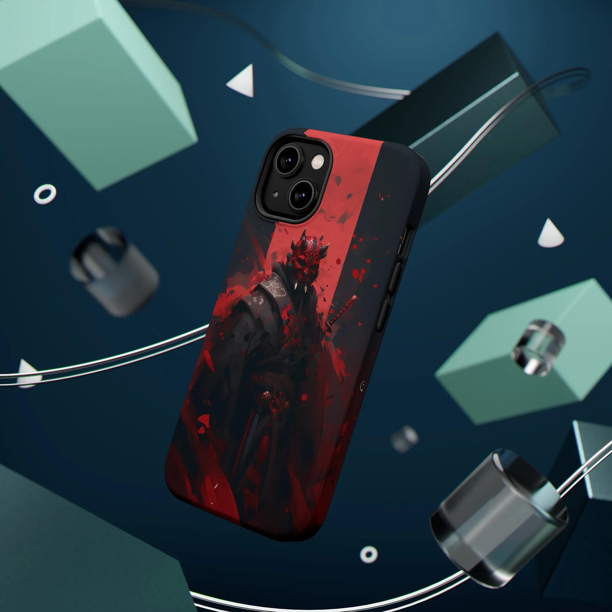 MagSafe Tough iPhone Case - Darth Maul Samurai High Detail