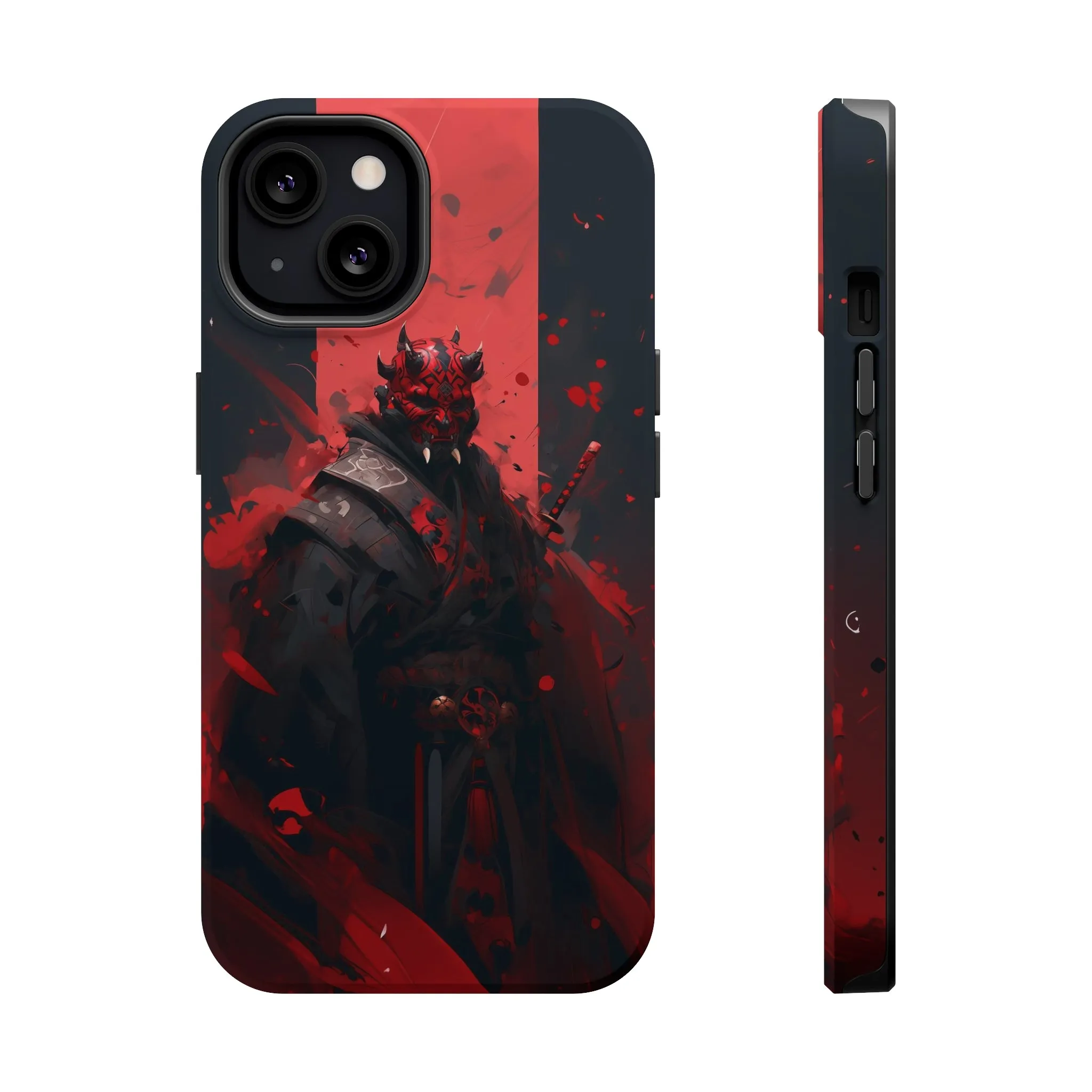 MagSafe Tough iPhone Case - Darth Maul Samurai High Detail