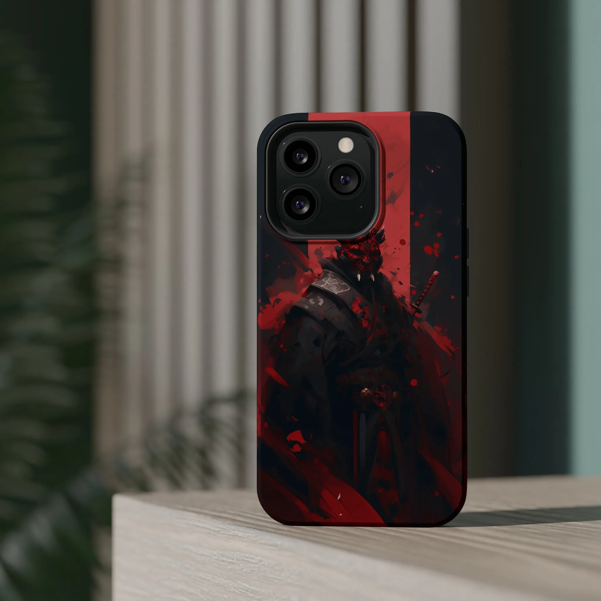 MagSafe Tough iPhone Case - Darth Maul Samurai High Detail