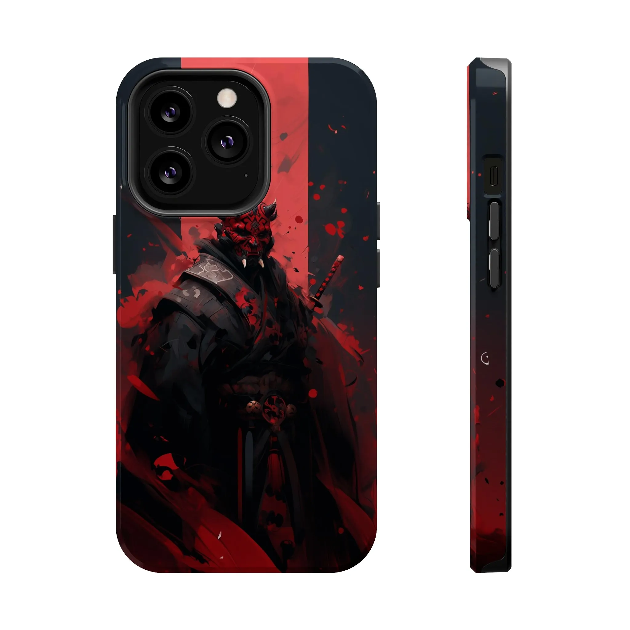 MagSafe Tough iPhone Case - Darth Maul Samurai High Detail