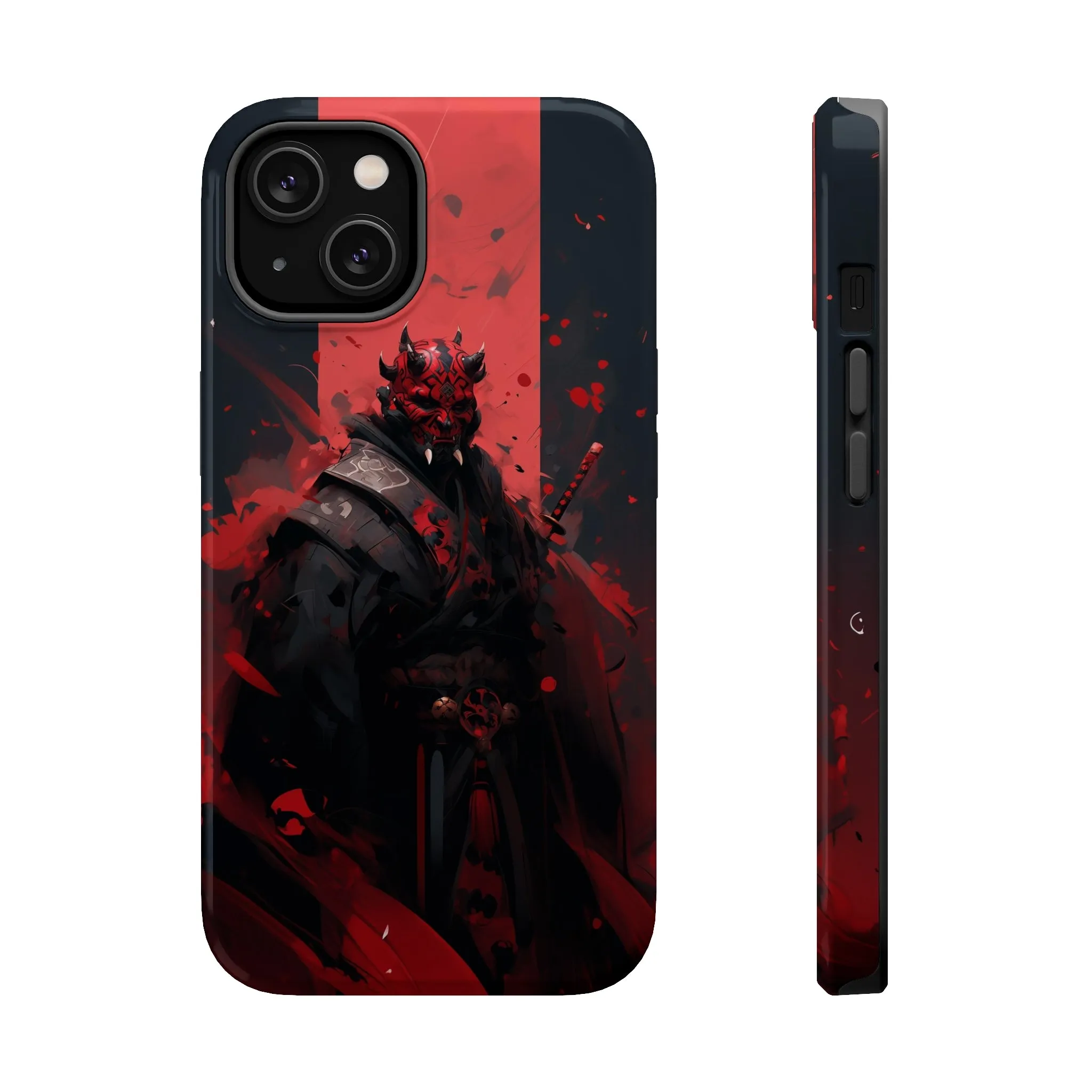MagSafe Tough iPhone Case - Darth Maul Samurai High Detail