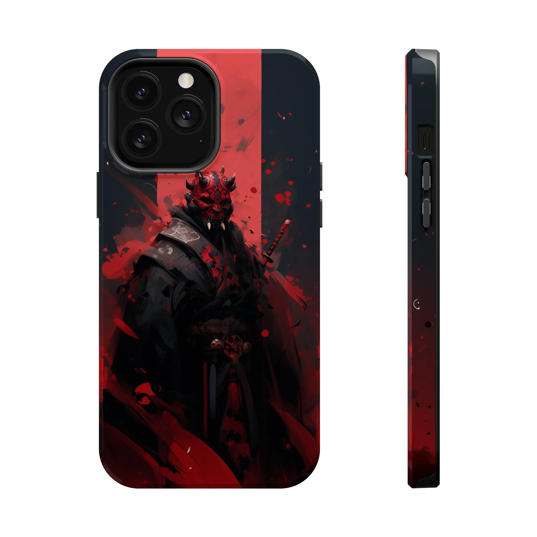 MagSafe Tough iPhone Case - Darth Maul Samurai High Detail