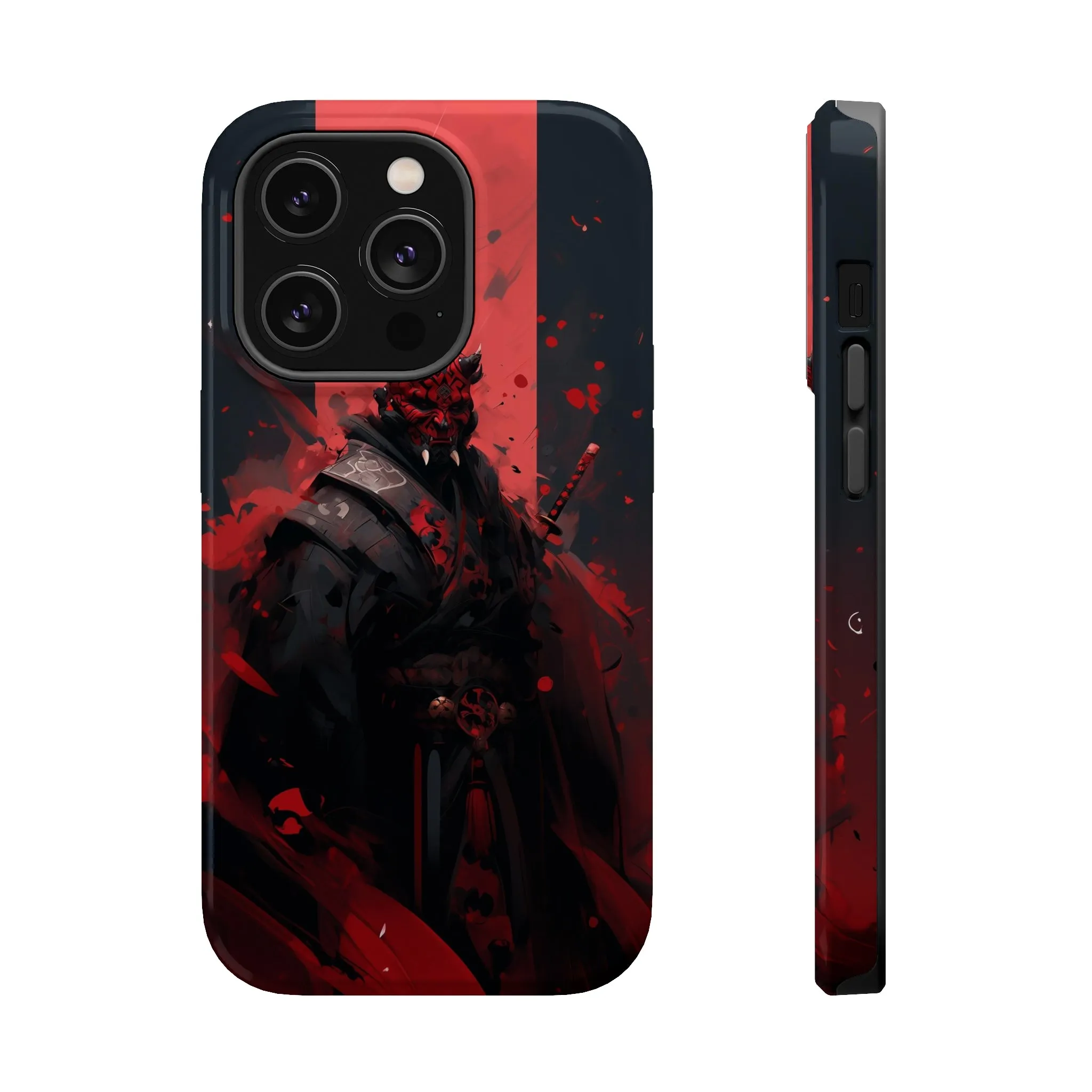 MagSafe Tough iPhone Case - Darth Maul Samurai High Detail