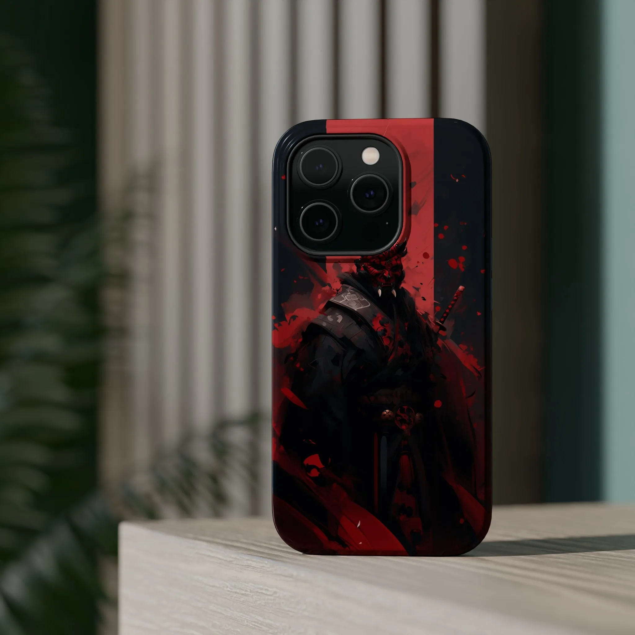 MagSafe Tough iPhone Case - Darth Maul Samurai High Detail