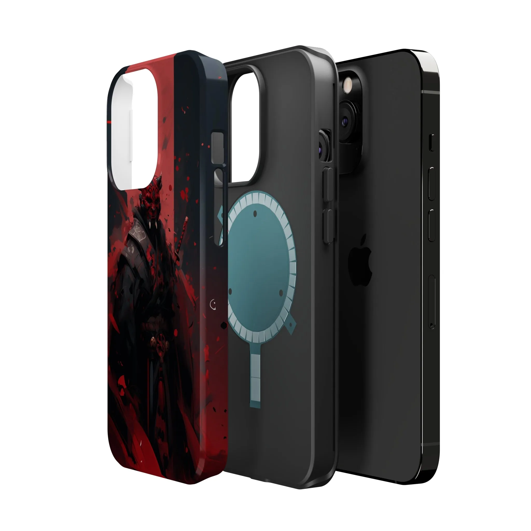 MagSafe Tough iPhone Case - Darth Maul Samurai High Detail