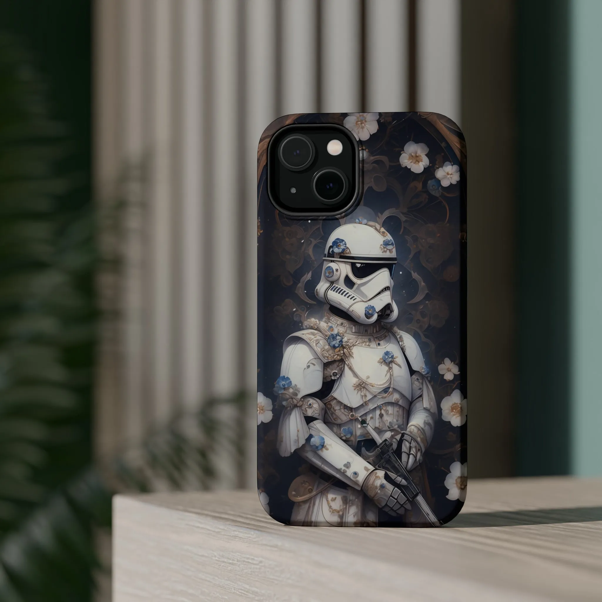 MagSafe Tough iPhone Case - Snow trooper Victorian Portraiture