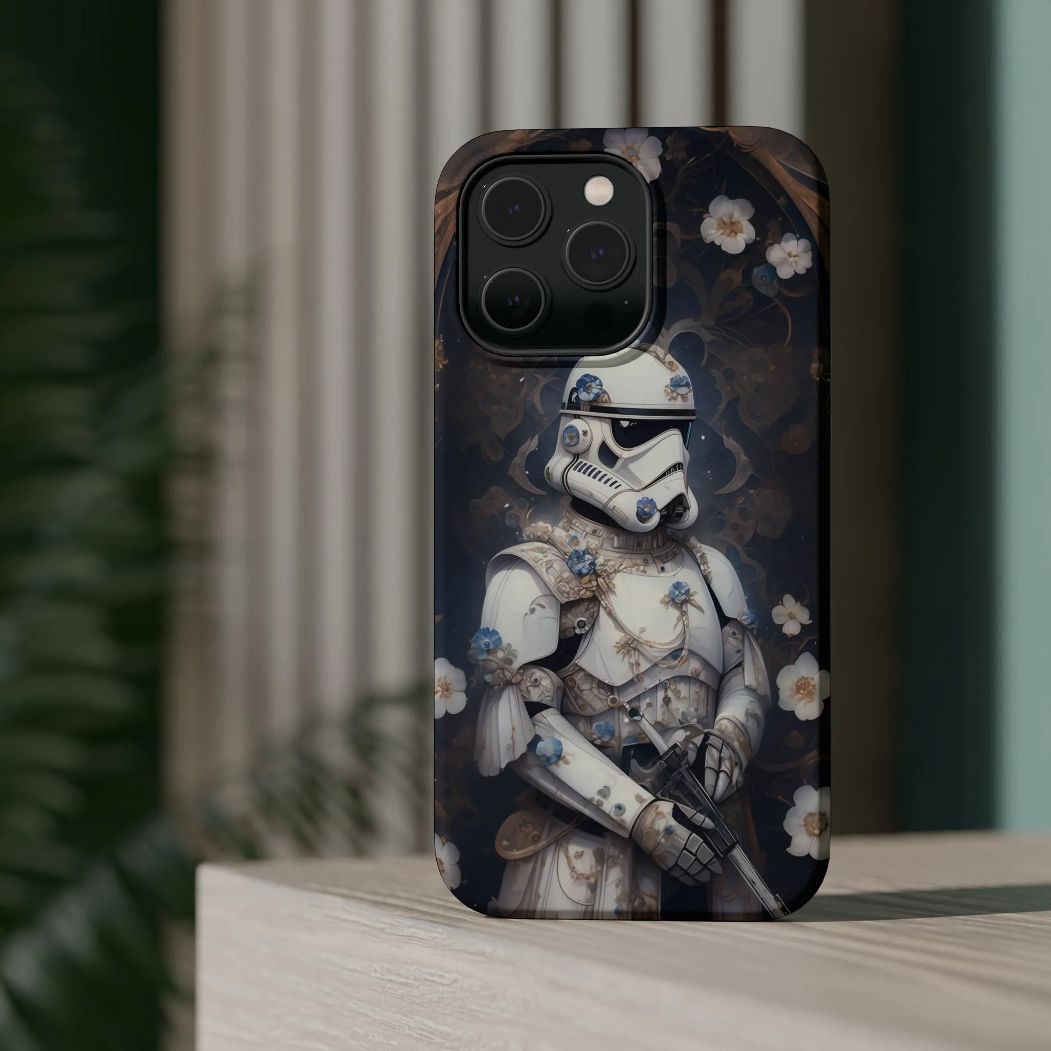MagSafe Tough iPhone Case - Snow trooper Victorian Portraiture