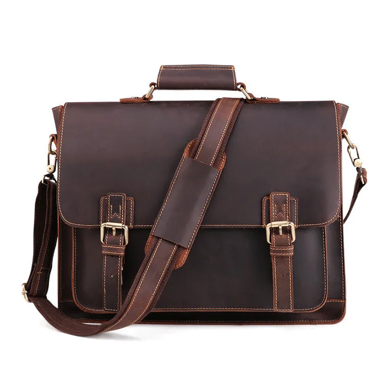 Manifesto Leather Briefcase - Professional & Durable