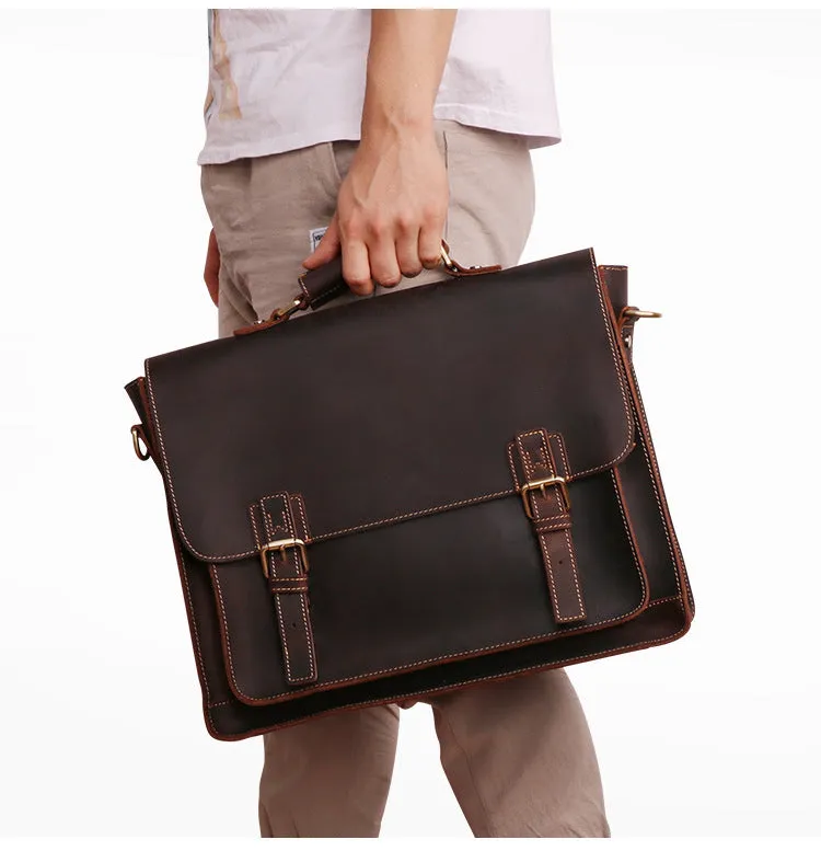 Manifesto Leather Briefcase - Professional & Durable