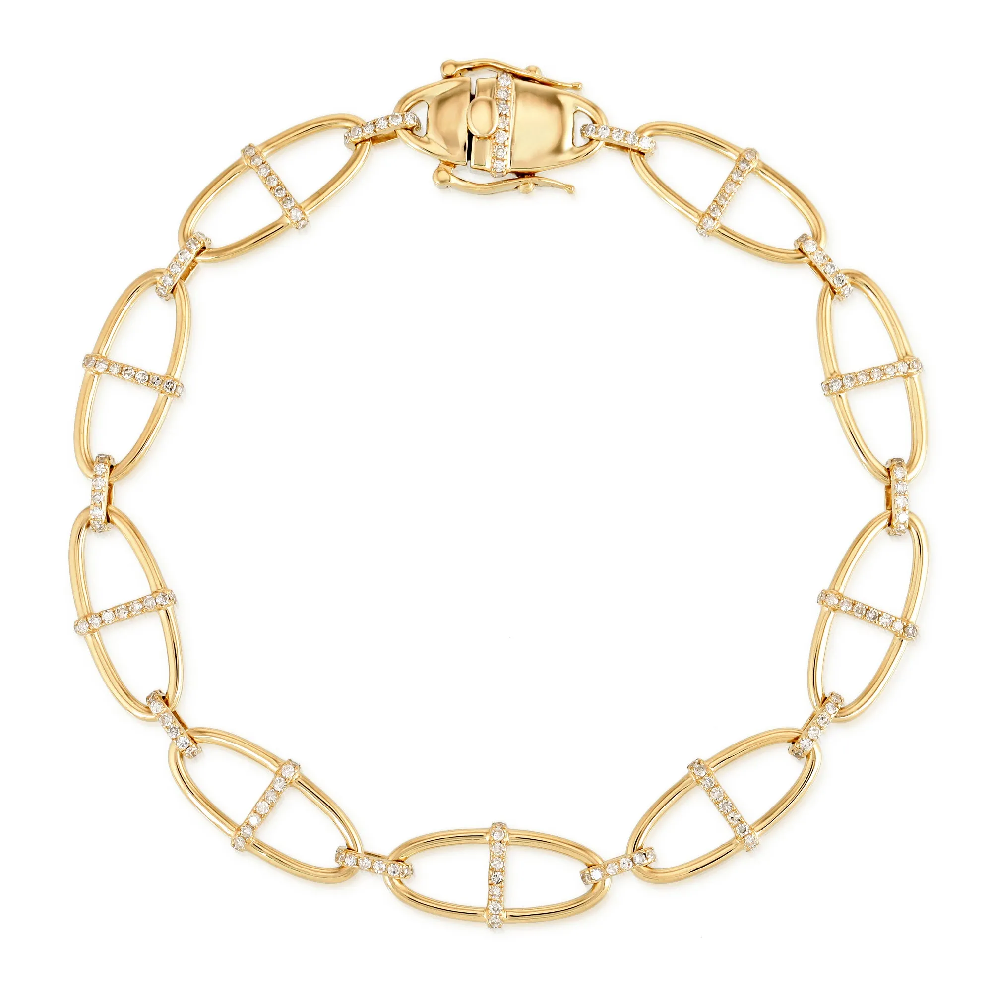 Marques Diamond Link Bracelet