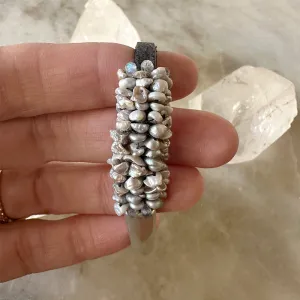 Martell Heishi Pearl Cuff